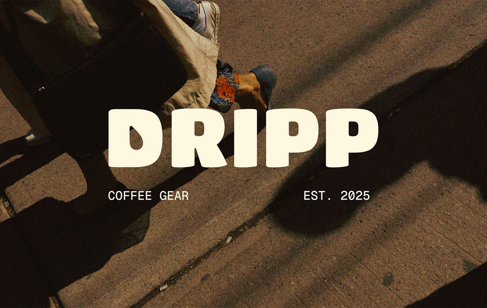 DRIPP Coffee Gear Logo, Social Enterprise and Sustainability Branding Project