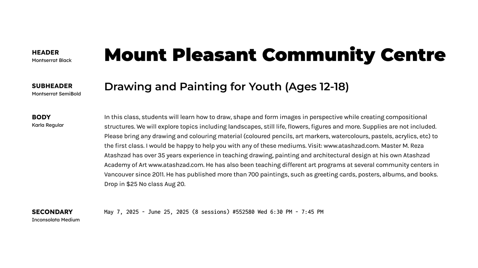 Describe your project